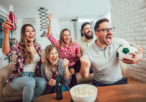 Stimme heiser nach Fußball-Spiel?
